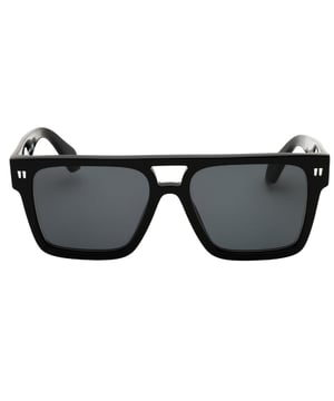 Elevate your style with Off-White Springfield Black Sunglasses, designed to blend modern fashion with everyday comfort. Featuring a sleek black frame and dark grey lenses measuring 56x17x145 mm, these sunglasses offer a bold yet versatile look. Crafted from 100% durable plastic, they ensure lightweight wear and lasting quality. Perfect for shielding your eyes from harsh sunlight while adding an edgy, contemporary flair to any outfit, these sunglasses are a must-have accessory for confident, trend-savvy individuals. Embrace both form and function with this iconic Off-White design