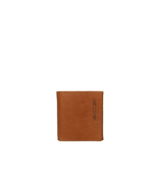 Cartera de hombre en cuero genuino - Modelo Torino Nova - Casual - 10.0 x 9.0 x 2.0 cm