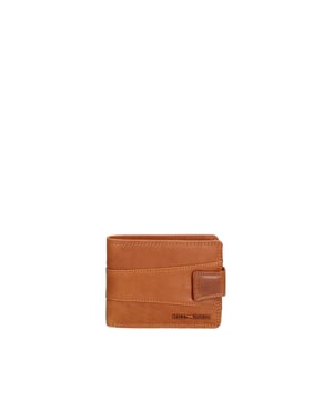 Cartera de hombre en cuero genuino - Modelo Silvano Ultra - Casual - 12.0 x 10.0 x 3.0 cm