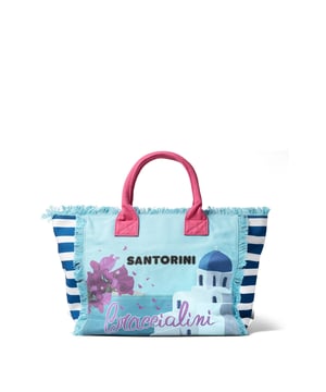 Damen Handtasche - Modell Thalassa - 100% Baumwolle - 40.0 x 31.5 x 21.5 cm