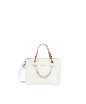 Bolso de mano mujer - Modelo Idalia Chic - Textil y Poliéster - 28.0 x 21.5 x 13.0 cm