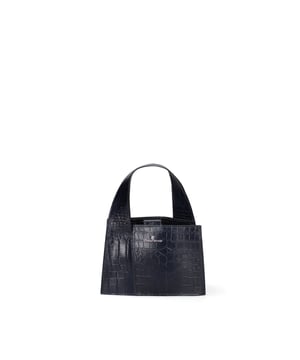 Dames handtas Made in Italy - Model Araminta - 100% leer - 21.0 x 14.0 x 8.0 cm