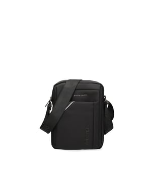 Bolsa Bandolera Hombre Cuero Vegano - Modelo Volante Lux - Casual - 18.0 x 25.0 x 6.0 cm