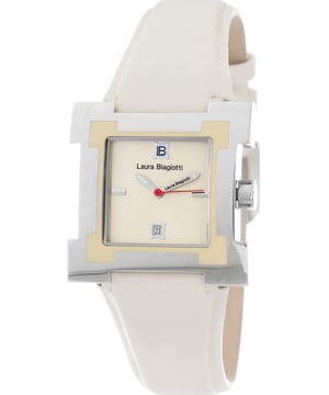 Laura Biagiotti LB0038L-05 - Reloj para mujer cuarzo acero inoxidable• material: acero inoxidable• cristal: minèral• pulsera: cuero• correa: plata amarillo• resistencia al agua: 0 m (0 ATM)• tamaño de la caja: 28 mm