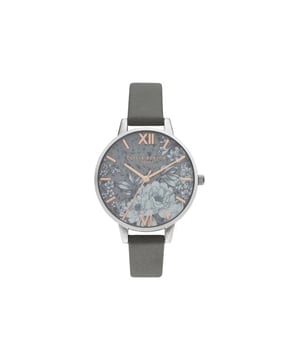 Olivia Burton OB16TZ05 - Herrenuhr Quarz aus Edelstahl• Material: Edelstahl• Glas: Mineral• Armband: Kunstleder• Farbe: Silber• Wasserbeständigkeit: 10 m (1 ATM)• Gehäusegröße: 34 mm