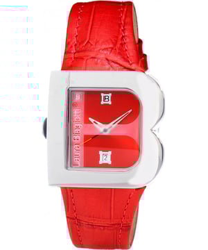 Laura Biagiotti LB0001L-05 - Reloj para mujer cuarzo acero inoxidable• material: acero inoxidable• cristal: minèral• pulsera: cuero• correa: plateado• resistencia al agua: 0 m (0 ATM)• tamaño de la caja: 33 mm