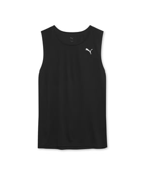 PRODUCT STORY:  Built to be your everday essential training tank. FEATURES & BENEFITS: dryCELL: Performance technology designed to wick moisture from the body and keep you free of sweat during exercise. DETAILS:: Relaxed fit; Regular length; Crew neck; Short sleeves; PUMA branding