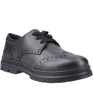 FIONA hat eine klassische Schnürung, kombiniert mit einer markanten profilierten Gummisohle und Brogue-Details. Ob zurück zum Lernen oder auf dem Weg ins Büro, diese vielseitige, leger-elegante Silhouette wird Ihr neuer Favorit. Abgerundet mit einem gepolsterten Kragen für zusätzlichen Komfort.