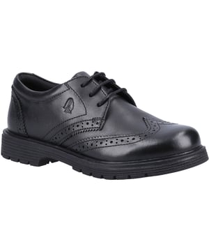 Provides an approx 2cm heel height with stacked effect in addition to a treaded sole for extra grip. Lace Up fastening for a secure fit