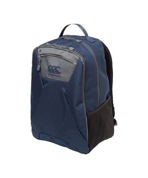 100% Polyester. Marke: Canterbury. Gewebe: PVC-beschichtet. Höhe: 48 cm. Breite: 31 cm. Tiefe: 21 cm. 2-Wege-Reißverschluss. Denier: 600. Design: Logo. Taschenmerkmale: Gittergewebe, Tragegriff, ergonomischer Schulter Riemen , Tasche für Laptop, Wattiert. Fächer: 2 Hauptfächer. Taschenart: 1 Vordertasche, Reißverschluss, Netztasche, Zwei Netztaschen.