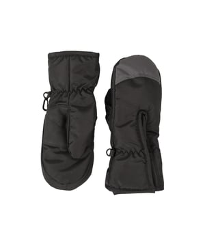 100% Polyester. Voering: Fleece. Stof Technologie: DWR Finish, Hoge Warmte, Sneeuwdicht. Manchet: Elastisch, Stretch, Lusje met drukknoopsluiting. Handschoenbevestiging, Gripped, Getextureerde handpalm, Getextureerde duimen.