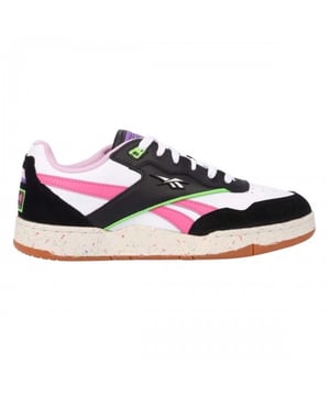 Obermaterial: Leder. Marke: Reebok. Futterstoff: Stoff. Einlegesohle: Synthetischer Stoff. Mittelsohle: Synthetischer Stoff. Laufsohle: Gummi. Ösen: 6. Atmungsaktiv, Gepolsterter Schaftrand. Absatz: Flach. niedrig geschnitten. Design: Kontrastfarbe, Logo. Zehenstil: Rund. Zum Schnüren.
