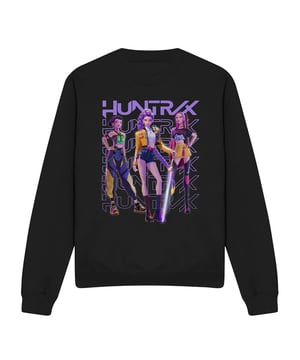 80% Katoen, 20% Polyester. Stof: Middengewicht, Weefsel. Personages: Huntr/X. Ontwerp: Gedrukt, Tekst. Stoftechnologie: Ademend. Hem: Ribben. Hals: Crew Neck. Mouwtype: Met lange mouwen. Manchet: Ribbel. Tagless. Bevestiging: Trek aan de achterkant. 100% Officieel Gelicentieerd. S: 40 in. M: 44 in. L: 48 in. XL: 50 in. XXL: 54 in.