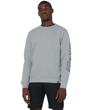La sudadera Okemo Graphic combina la comodidad diaria con un estilo práctico de ropa de trabajo. Confeccionada en forro polar suave de peso medio, presenta un diseño de cuello redondo relajado con mangas largas para mantenerte abrigada mientras trabajas. Un estampado gráfico reflectante en el brazo izquierdo añade un toque moderno y llamativo, mientras que el cuello acanalado y el sutil logotipo impreso completan esta prenda cómoda y duradera.