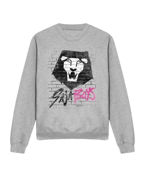 80% Katoen, 20% Polyester. Stof: Middelgewicht, Weefsel. Ontwerp: Graffiti, Leeuwenkop, Geprint, Tekst, Muur. Personages: Saja Boys. Stoftechnologie: Ademend. Zoom: Ribbel. Halslijn: Ronde Hals. Mouwtype: Lange Mouwen. Mansjet: Ribbel. Etiketteloos. Sluiting: Pull Over. 100% Officieel Gelicentieerd. S: 40 in. M: 44 in. L: 48 in. XL: 50 in. XXL: 54 in.