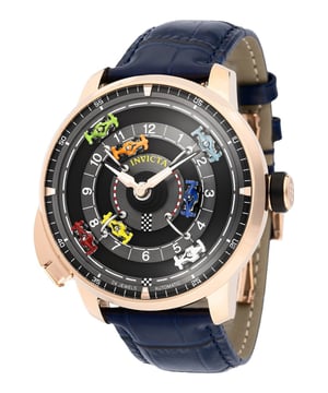 De Invicta 69135 heeft een roestvrijstalen horlogekast van 46 millimeter met een zwarte wijzerplaat.
Dit model wordt aangedreven door een accuraat Automatisch uurwerk.
3 bar waterdicht.
Dit model is onderdeel van de Invicta Racing - Limited Edition collectie.

Inclusief 2 jaar garantie.