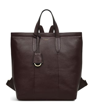 Bolso de mano Radley Furze Lane para mujer, marrón, fabricado en piel. Incluye: correas de hombro ajustables, cierre de cremallera, bolsillos interiores, llavero extraíble y 33 x 34 x 17 cm (alto x ancho x fondo).