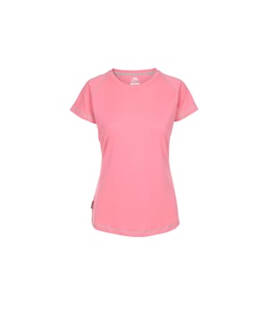 Round Neck.Short Sleeves.Raglan Sleeves.Reflective Trespass Prints.Contrast Stitching.