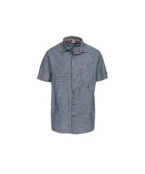 Trespass Matadi overhemd voor heren. Het Matadi herenshirt met korte mouwen wordt geleverd in een stijlvolle grijs gemêleerde kleur met handige merkknoopsluitingen. Dit overhemd is gemaakt van geweven stof om de duurzaamheid te vergroten, maar heeft ook een grote samenstelling van katoen, wat zorgt voor een zacht en comfortabel gevoel tegen je huid. De korte mouwen en 2-delige kraag geven je huid de ruimte om te ademen bij warmer weer. Voorzien van een handig borstzakje is dit shirt met korte mouwen perfect om alleen te gebruiken of over een T-shirt om stijl toe te voegen. Materiaal: 55% Katoen, 45% Polyester. Ref: MATOSBN1004CMA.