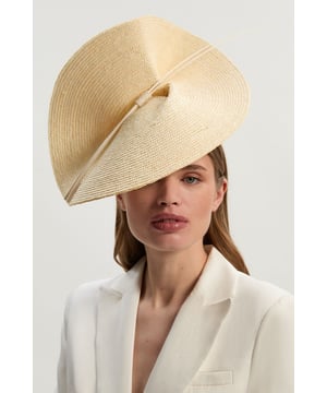 Showcasing an innovative combination of pleated mesh and asymmetric details, this fascinator adds an elegant finishing touch to occasionwear ensembles.Browse this seasons women's fascinators or discover the full range of women's accessories now.