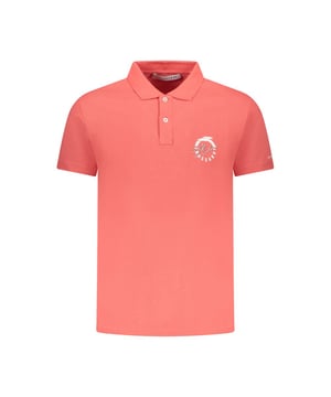 Roze katoenen poloshirt
  Ontworpen voor mannen
  Gemaakt van hoogwaardig katoen
  Voorzien van een traditionele polokraag
  Inclusief een knoopsluiting
  Veelzijdig en ideaal voor informele of semi
  formele gelegenheden