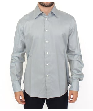 Camisa casual gris 100% Authentic ERMANNO SCERVINO.
  Color: Gris.
  Estilo: Camisa casual con botones en la parte delantera.
  Detalle del logotipo.
  Material: 100% algodon.
  Perfecto para ocasiones informales.
  Imprescindible para cualquier hombre a la moda.