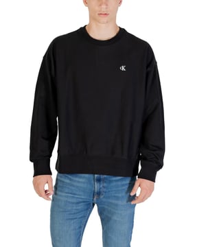 Merk: Calvin Klein Jeans
  Geslacht: Heren
  Type: Sweatshirts
  Seizoen: Herfst/Winter
  Kleur: zwart
  Mouwen: lang
  Halslijn: ronde hals
  Artikelcode: LV04RC277G
  Samenstelling: 86% katoen 14% polyester
  Wassen: machinewas op 30Â°