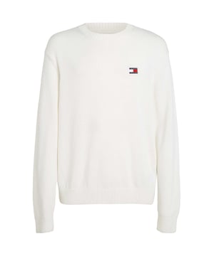 Marca: Tommy Hilfiger.
  Genero: Hombres.
  Tipo: Punto.
  Color: Blanco.
  Patron: Estampado.
  Mangas: Largas.
  Escote: Cuello redondo.
  Codigo del articulo: DM0DM20706.
  Composicion: 95% poliester 5% lana.