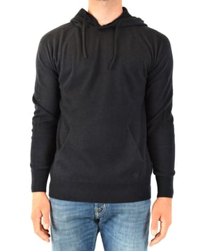 Marke: Emporio Armani.
  Geschlecht: Manner.
  Typ: Sweatshirts.
  Saison: Herbst/Winter.
  Farbe: blau.
  Armel: lang.
  Ausschnitt: Rundhalsausschnitt.
  Kragen: Kapuze.
  Taschen: einzelne Tasche.
  Artikelnummer: V_24450.
  Zusammensetzung: 100% Baumwolle.
  Waschen: Maschinenwasche bei 30Â°.