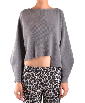 Marca: Pinko.
  Genero: Mujer.
  Tipo: Punto.
  Temporada: Otono/Invierno.
  Color: gris.
  Patron: liso.
  Cierre: sin cordones.
  Mangas: largas.
  Escote: cuello redondo.
  Codigo del articulo: V_17918.
  Composicion: 10% cachemira 90% lana.
  Lavado: lavar a mano.