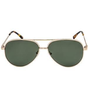 Experience style and function with Lacoste's Gold Metal Frame Green Polarized Sunglasses in this model. Be bold and confident with a sleek design that offers both fashion and protection. Embrace the luxe lifestyle with these 60X14X140 shades.