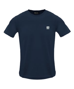 Elevate your casual wardrobe with the Diesel T-Diegos-K30 Total Eclipse T-Shirt in navy blue. Crafted from 100% cotton, this men's tee offers breathable comfort and durability, perfect for all-day wear. Its sleek design and deep navy hue add a modern touch to your everyday style, whether you're out with friends or relaxing at home. Made in Bangladesh with quality craftsmanship, this T-shirt is an essential piece for those who value both comfort and contemporary fashion. Upgrade your basics with this versatile, effortlessly stylish Diesel T-shirt