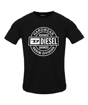 Upgrade your wardrobe with the Diesel Circle Hardware Logo Black Caviar T-Shirt, crafted from 100% cotton for lasting comfort and breathability. This sleek black T-shirt combines casual style with a bold logo design that stands out effortlessly. Perfect for everyday wear, it offers easy pairing with jeans or jackets, making it a versatile staple. Made in Bangladesh with attention to quality, this T-shirt merges contemporary fashion with durable fabric, ensuring you look sharp and feel confident wherever you go. Elevate your casual collection with this essential Diesel piece