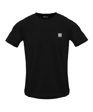 The Diesel T-Diegos-K30 Caviar T-Shirt is crafted from 100% cotton for a comfortable, breathable fit perfect for everyday wear. This sleek black tee combines casual style with premium quality, making it a versatile addition to any man's wardrobe. Designed and made in Bangladesh, it offers durability alongside Diesel's signature edgy aesthetic. Whether worn solo or layered, this T-shirt delivers effortless style with long-lasting comfort for all-day confidence