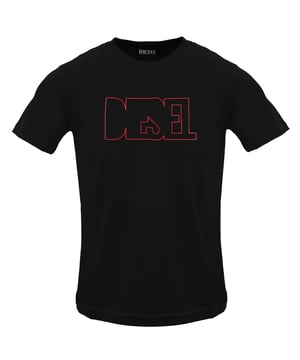 Elevate your casual wardrobe with the Diesel Outlined Logo Black Caviar T-Shirt, crafted from 100% premium cotton for lasting comfort and breathability. This sleek black tee features Diesel's distinctive outlined logo, adding a bold yet understated statement to your everyday style. Designed for men and made in Bangladesh with attention to detail, it offers both quality and a perfect fit. Whether worn alone or layered, this t-shirt combines timeless appeal with modern edge, making it an essential piece for those who appreciate effortless, refined fashion