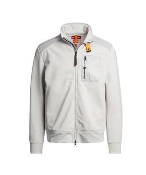 The Parajumpers London Ghiaccio White Zip-Up Sweatshirt combines timeless style with exceptional comfort. Crafted from 100% premium cotton, this sweatshirt offers a soft, breathable feel perfect for everyday wear. Its clean white hue and sleek zip-up design provide versatile layering options, making it an essential piece for any wardrobe. Durable and easy to care for, it ensures lasting quality while keeping you effortlessly stylish. Elevate your casual look with this refined, comfortable sweatshirt designed to meet both your fashion and comfort needs