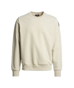 The Parajumpers K2 Asparagus Pale Green Sweatshirt combines style and comfort with its 100% cotton fabric, ensuring a soft and breathable feel throughout the day. Its unique asparagus green shade adds a fresh, modern touch to your wardrobe, perfect for casual outings or relaxed weekends. Designed for durability and ease of wear, this sweatshirt offers a versatile look that pairs effortlessly with jeans or joggers. Elevate your everyday essentials with this standout piece that balances quality craftsmanship and contemporary design