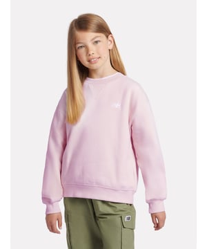Introducing the New Balance Girls Brush Back Small Logo Sweatshirt in Pink, a stylish addition to any girl's wardrobe for AW2024. Designed with both elegance and comfort in mind, here's why it's a must-have Eye-Catching Pink Radiant pink tone that brightens any outfit. Cosy Comfort Crafted with soft, brushed fabric ensuring warmth and comfort. Signature Detailing Features a subtle New Balance logo for a touch of luxury.revitalise her wardrobe with this exquisite piece from New Balance. Perfect for stylish comfort during the cooler months. Place your order today!