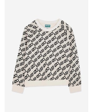Elevate your young gentleman's style with the Kenzo Boys Logo Sweatshirt in elegant black, a premier choice for SS2025. Precision-crafted to blend chic design with comfort, heres why its essential Iconic Kenzo branding Eye-catching logo ensures standout style. Luxurious comfort Crafted from soft, premium fabric for all-day wear. Versatile appeal Perfect for any occasion, from casual outings to stylish gatherings.Revolutionize his wardrobe with this sophisticated Kenzo masterpiece. Add panache to his everyday ensembles now!