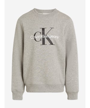 Introducing the exquisite Kids CK Monogram Sweatshirt in Grey by Calvin Klein an essential for the chic young wardrobe of SS2025. Fashioned in a pleasing grey, this piece flawlessly blends elegance and comfort. Key attributes include Iconic CK Monogram Featuring Calvin Klein's timeless logo for a fashionable flair. Unisex Design Perfect for boys and girls, ensuring versatility and style in one. Premium Fabric Crafted from superior materials, it promises both durability and softness.Elevate your child's fashion ensemble with this stylish, comfortable choice. Order your Kids CK Monogram Sweatshirt today!