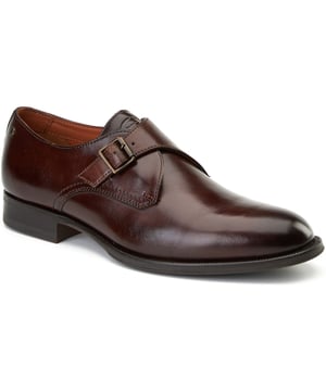 Base London's 'Faraday' monk shoes combine quality leather uppers, a soft lining, and Ortholite comfort with a bold single monk strap. Perfect for men who mean business - these understated shoes elevate your smart style game for work or formal events