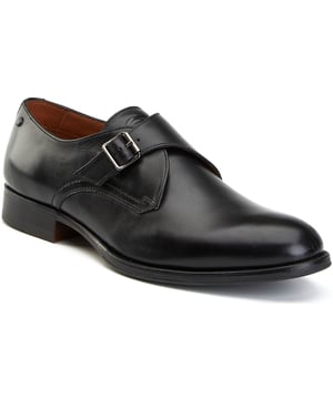 Base London's 'Faraday' monk shoes combine quality leather uppers, a soft lining, and Ortholite comfort with a bold single monk strap. Perfect for men who mean business - these understated shoes elevate your smart style game for work or formal events