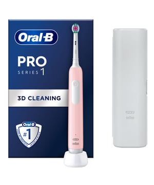 Discover the Oral-B Pro 1 Pink Electric Toothbrush, a dentist-recommended choice. This electric toothbrush features a professional timer to help you brush for the recommended 2 minutes, with notifications every 30 seconds. Its round brush head removes up to 100% more plaque than manual brushing, promoting healthier gums and a brighter smile. With 3 cleaning modes, including a gentle SENSI mode, and gum pressure control, it ensures optimal oral care. Enjoy a long-lasting battery with an LED charge indicator for convenience. Elevate your dental hygiene with Oral-B.