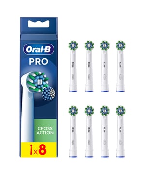 Experience superior dental care with the Oral-B CrossAction Replacement Heads 8 Pack. With over 2200 angled bristles, these heads remove up to 100% more plaque than manual brushing. The X-shaped bristles reach areas that standard bristles miss for optimal cleaning. Each head has a usage indicator that changes from green to yellow, reminding you when to replace it. Compatible with most Oral-B rechargeable toothbrushes, these genuine brush heads are recommended by dentists worldwide.