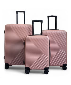 Discover the perfect blend of elegance, durability, and convenience with our Strong Hardshell Suitcases. Designed with a stunning finish, this luggage is crafted for the modern traveller, offering strength and sophistication for all your journeys.

Features:
Premium ABS Shell: Lightweight yet tough, delivering exceptional protection against wear and tear.
Durable Frame: Adds durability and structural integrity, ensuring long-lasting performance.
Integrated Locks: Secure your belongings with built-in combination locks for added peace of mind.
8 Smooth Dual Wheels: Provides effortless 360° manoeuvrability, making navigation through airports and busy streets a breeze.
Ergonomic Telescopic Handle: Designed for comfortable handling and ease of use.
Stylish Interior: Fully lined with elasticated straps, zippered compartments, and mesh dividers for organized packing.
Available Sizes and Specifications:
Cabin:
Dimensions: 36 x 23 x 56 cm
Weight: 2.10 kg
Capacity: 35L
Medium:
Dimensions: 44 x 26 x 67 cm
Weight: 3.10 kg
Capacity: 60L
Large:
Dimensions: 48 x 28 x 72 cm
Weight: 4.00 kg
Capacity: 95L  
NOTE: These suitcases are sold individually, not as a set, so please choose your preferred size while placing an order.