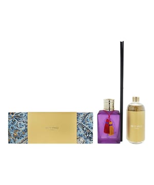 Etro Penelope Diffuser is a refined home fragrance that encapsulates the elegance and charm of the iconic Penelope scent. Soft, feminine, and delicately layered, this diffuser blends floral notes with powdery accords and a subtle warmth that evokes sophistication and serenity. It's perfect for creating a calming, inviting atmosphere in any room.

Presented in an artful bottle adorned with Etro’s signature design, the Penelope diffuser is as decorative as it is aromatic, adding a touch of luxury to your interior décor. With 12 included sticks, the scent is dispersed evenly and continuously, enveloping your space in gentle elegance.

How to Use:

Carefully open the bottle and remove the stopper.

Insert the 12 reed sticks into the fragrance oil.

Allow the sticks to absorb the oil for a few hours.

For optimal scent diffusion, flip the reeds every 3–4 days.

Position the diffuser in a well-ventilated area, avoiding direct sunlight or heat sources.

Enjoy a long-lasting, graceful fragrance experience that brings the essence of Etro’s Penelope into your everyday surroundings.