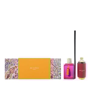 Etro Afrodite Diffuser is an elegant home fragrance experience inspired by the sensual, romantic spirit of the goddess Aphrodite. This luxurious diffuser releases a captivating blend of floral, woody, and musky notes, creating a warm and alluring ambiance that enhances any living space. Housed in a beautifully designed glass vessel, it embodies the refined aesthetic and olfactory artistry of Etro.

The set includes 12 high-quality diffuser sticks to ensure optimal scent diffusion, gradually filling your space with the intoxicating essence of Afrodite—a perfect balance of passion and sophistication.

How to Use:

Remove the stopper from the bottle and insert the diffuser sticks. Allow the sticks to absorb the fragrance for a few hours, then flip them to begin dispersing the scent. 

For a more intense fragrance, flip the sticks every few days. 

Use fewer sticks for a lighter scent. 

Place the diffuser on a flat, stable surface away from direct sunlight or heat sources to maintain fragrance quality.