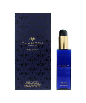 Thameen The Cora Body Lotion is a sumptuous, hydrating lotion infused with the radiant and regal fragrance of The Cora, part of Thameen’s Sovereign Collection. Named after the famous yellow diamond, The Cora captures the essence of luxury with a luminous blend of golden florals, soft woods, and a creamy amber base. The lotion envelops the skin in this opulent scent while delivering deep hydration and a silky-smooth finish.

Formulated with nourishing ingredients, this lightweight yet indulgent body lotion absorbs effortlessly, leaving the skin soft, radiant, and delicately perfumed. It’s ideal for daily use or for layering with The Cora Extrait de Parfum to intensify and extend the fragrance experience.

How to Apply:

Apply to clean, dry skin after bathing or showering. Gently massage into the skin using upward, circular motions until fully absorbed.