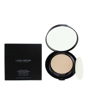 Laura Mercier Smooth Finish Powder Foundation is a versatile, dual-use powder foundation that delivers a naturally flawless, soft-matte finish. This lightweight formula provides buildable coverage, from sheer to full, while maintaining a breathable, comfortable feel on the skin.

Infused with oil-controlling ingredients, it helps to visibly reduce shine without caking or settling into fine lines. Ideal for all skin types, especially combination and oily skin, the powder seamlessly blurs imperfections and evens out skin tone for a smooth, polished look that lasts all day. The compact packaging makes it perfect for touch-ups on the go.

How to Apply:

For sheer to medium coverage, use a dry sponge or powder brush to apply the product in sweeping motions, blending outward from the center of the face. For fuller coverage, dampen the sponge before applying. Build as needed, focusing on areas that require more coverage. Use throughout the day to mattify and refresh your look.