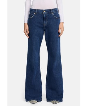 Damen  Die Spencer Flare ist mühelos cool, mit mittelhohem Bund, ausgestelltem Bein und lockerer Passform. Jeans von 7 For All Mankind werden aus hochwertigen Stoffen hergestellt.